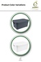 3-Piece Storage Box Set with Lids Organizer for Inside the Closet - 4
