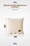 100% Cotton 2 Piece Knitted Throw Pillow Covers |   Decorative Buttoned |   Cushion Cover |   40X40 cm - 5