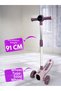 Children's Scooter with Lights and Music, 4-Level Adjustable Handlebar Height, Specially Designed Scooter - 2