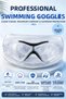 Professional Swimming Goggles – Anti-Fog, Uv-Protected, Includes Earplugs and Carrying Case