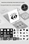 Black and White Baby Intelligence Cards, Newborn Brain Development Educational Card, Gift, 0-3 Months, 36 Pieces - 3