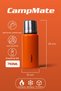 750 ml Double Layer Steel Thermos - Keeps Hot for 24 Hours, Cold for 48 Hours, (Camping, Picnic, Office, Travel) Orange - 3