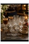 Coffee Side Glass with Footed Line Model 6 Pieces 80 Cc Volume 10 cm Length 5 cm Diameter Stylish Decorative Item - 3