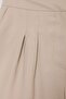 Stone Modal Double Cuffed Pleated Comfortable Fit Shorts Tdrss26Sr00018 - 2
