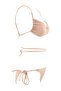 Skin Color Strapless Covered Chlorine & Water Resistant Long Lasting Lycra ® Xtralife Bikini Settbess26Bt00152 - 9