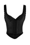 Siyah Askılı Fitted Korse Dantel Büstiyer TPRSS26BS00036 - 3