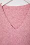 Wardrobe Essentials Pink V-Neck Extra Oversize Knitwear Sweater Twoaw27Kz00053 - 6