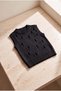 Cotton Four Seasons Hole Detailed Crew Neck Girls' Sweater