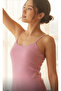 4-Piece Rope Strap L Stretch Fabric Bamboo Women's Tank Top - 4