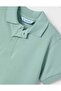 Boy's Classic Polo Collar Short Sleeve T-Shirt 2-10 Years Green - 4