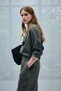 121010016 Barrı Linen Shirt Women's Shirt Khaki - 5