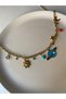 Planet Detail Multi Charmed Steel Necklace 45 cm - 7