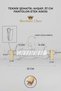 Business Class a Quality 10 Pieces Gold Hook Laminated Wooden Clothes Hanger Trouser Hanger Skirt Hanger - 2