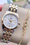 Women's Watch Gold Glass Waterproof 2 Years Warranty New Season Bracelet Is a Gift - 2