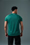 Line Camping T-Shirt Green - 6