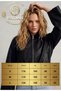 Women's Oversize Leather Jacket Black, Zippered Belt Detail, Oversize Relax Fit, Comfortable Casual Women's Wear - 6