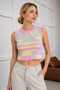 Colored Steel Fabric Women's Knitwear