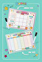 Name City Game |   With Sos and Xox Games on the Back |   Pvc Coated 2-Piece A4 Set |   2 Summer-Sil Pens - 4