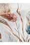 Bohemian Double Embroidered Cotton Satin Duvet Cover Set - Cream - 3