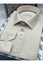 Classic Long Sleeve Oxford Gift Boxed Easy-Iron Men's Shirt Fs-001254 - Cream - 2