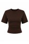 Waist Drawstring Detail Blouse