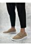 Ba0355 Laceless Linen Mustard Classic Corcik Men's Shoes - 3