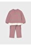 Girl's Tracksuit Set Nar Çi̇çeği̇