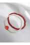 2-Piece Moon Star Sand Bead Turkish Flag Bracelet (October 29, April 23, Karne, Eid, Student Gift) - 4