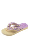 Yellow - Lilac Girls' Beach Slippers Kids Fluffy - 6