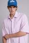 100% Cotton Boxy Fit Printed Striped Short Sleeve Shirt G4137Ax26Sm - 5