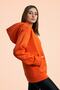 Mbey Oversize Orange Hoodie - Unisex - 4