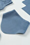 Derry Unisex 9 Piece Hospital Discharge Set Organic Cotton Newborn Set - Blue - 8
