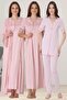 Maternity Maternity Morning Nightgown and Pajama Set 4 Piece Maternity Set - 2