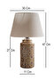 Damora Handmade Decorative Ceramic Table Lamp - 3