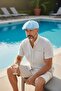 Summer English Style Newsboy Elastic Cap Hat
