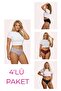 18006-11 Women's Bato 4-Pack Panties