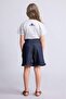 100% Cotton Wide Leg Jean Shorts for Girls H6596A826Sm - 6