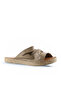 Shoes Mink Leather Women's Espadrille Slippers 01Wl4617 - 2