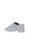 White Leather Women's Heeled Slippers 01Wy12702 - 4