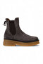 Mink Suede Women's Flat Boots 01Wv0214 - 2