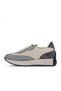 Gray Multi Leather Women's Wedge Heeled Sports Shoes 01Wv11300 - 3