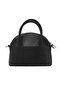 Black Lzd Leather Women's Handbag - 4
