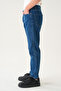 Men's Boyfriend High-Waist Ankle-Length Jeans