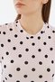 Short Sleeve Crew Neck Polka Dot Tshirt - 3