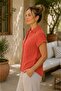 Linen Short Sleeve Shirt - 3