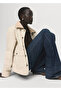 Contrast Collar Denim Parka - 7