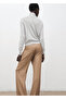 Knotted Detail Turtleneck Sweater - 4