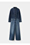 Buttoned jeans jumpsuit - 3