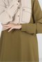 SHIRT COLLAR BUTTON DETAIL TUNIC 43704 - 4