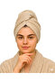 Button Elastic Hair Towel, Hair Cap, Makeup Cap, Facial Care Towel,